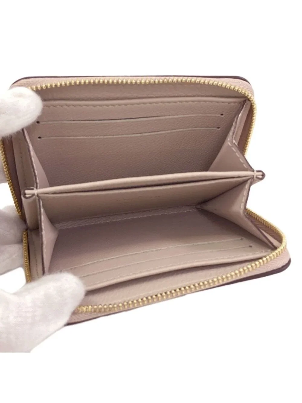Louis Vuitton Zippy Coin Purse Lockme Case Taurillon Leather